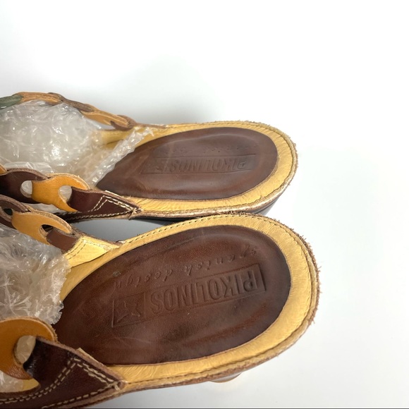 Pikolinos caged sandal heel 40 - Picture 4 of 10